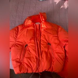 Urban outfitters cropped puffer